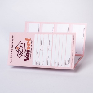 Carteirinha de Vacina��o Pet A4